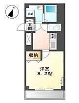 岡山県岡山市北区柳町1丁目（賃貸マンション1K・2階・31.08㎡） その2