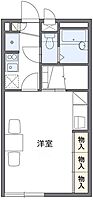 岡山県岡山市北区原（賃貸アパート1K・1階・26.49㎡） その2