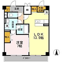 岡山県岡山市北区田町2丁目（賃貸マンション1LDK・6階・49.82㎡） その2