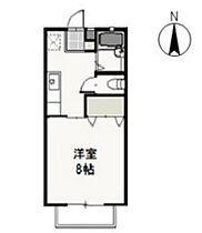 岡山県岡山市北区伊福町3丁目（賃貸アパート1K・2階・26.49㎡） その2