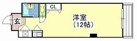 岡山県岡山市北区蕃山町（賃貸マンション1R・3階・27.45㎡） その2