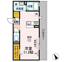 岡山県岡山市北区大供表町（賃貸アパート1R・3階・30.13㎡） その2