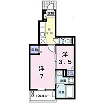 岡山県岡山市中区東山4丁目（賃貸アパート2K・1階・31.65㎡） その2