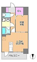 岡山県岡山市北区富田町2丁目（賃貸マンション1LDK・10階・36.72㎡） その2