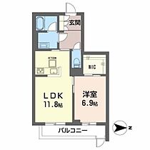 岡山県倉敷市帯高（賃貸マンション1LDK・1階・48.36㎡） その2