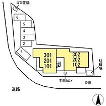 岡山県岡山市北区東古松2丁目（賃貸アパート2LDK・1階・61.07㎡） その6