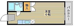 岡山県岡山市北区富原（賃貸マンション1R・3階・17.82㎡） その2