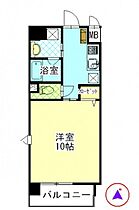 岡山県岡山市北区柳町2丁目（賃貸マンション1K・6階・30.34㎡） その2