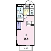 岡山県岡山市北区田中（賃貸アパート1R・2階・30.24㎡） その2