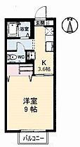 岡山県岡山市東区上道北方（賃貸アパート1K・2階・28.21㎡） その2