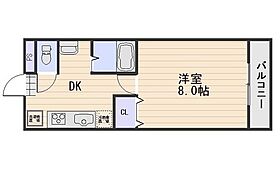 岡山県岡山市北区大元駅前（賃貸マンション1DK・2階・32.87㎡） その2