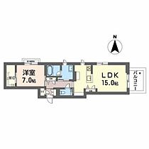 岡山県岡山市北区上中野1丁目（賃貸マンション1LDK・2階・55.95㎡） その2