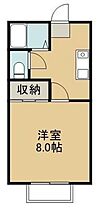 岡山県倉敷市中庄（賃貸アパート1K・1階・26.00㎡） その2