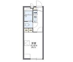 岡山県岡山市北区青江5丁目（賃貸アパート1K・2階・19.87㎡） その2