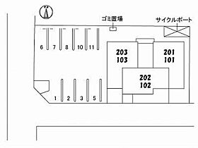 岡山県岡山市中区平井5丁目（賃貸アパート1LDK・1階・42.68㎡） その11