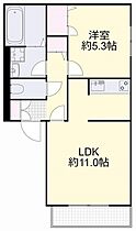 岡山県岡山市中区桜橋4丁目（賃貸アパート1LDK・2階・41.15㎡） その2