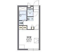 岡山県岡山市東区浅越（賃貸アパート1K・2階・20.28㎡） その2