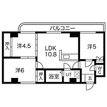 兵庫県神戸市垂水区千鳥が丘２丁目（賃貸マンション3LDK・4階・58.62㎡） その2