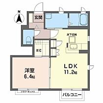 コーポラス開成6号館 101 ｜ 宮城県仙台市青葉区愛子中央2丁目10-14（賃貸アパート1LDK・1階・43.20㎡） その2