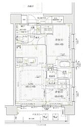 クレアホームズフラン仙台五橋 2LDKの間取図画像
