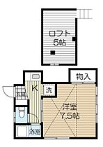 スワンレイクK 201 ｜ 宮城県仙台市青葉区小松島新堤4番17号（賃貸アパート1K・2階・25.58㎡） その2