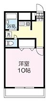 アムール　シャルムＫII 206 ｜ 宮城県名取市飯野坂7丁目3番地7号（賃貸アパート1K・2階・29.81㎡） その2