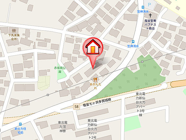 apartment 宮城県多賀城市下馬4丁目8番地1号
下馬の賃貸情報を見る
物件地図