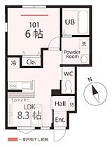 神奈川県横浜市保土ケ谷区和田2丁目（賃貸アパート1LDK・1階・35.23㎡） その2