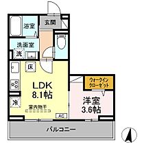 神奈川県横浜市神奈川区神大寺2丁目（賃貸アパート1LDK・1階・31.13㎡） その2