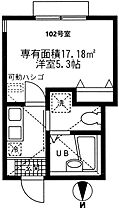 神奈川県横浜市神奈川区松見町2丁目（賃貸アパート1K・1階・17.18㎡） その2