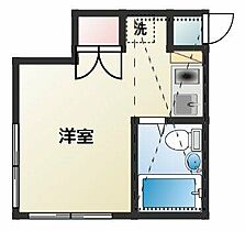 神奈川県横浜市神奈川区六角橋4丁目（賃貸アパート1R・2階・15.00㎡） その2