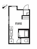 神奈川県横浜市鶴見区下野谷町1丁目（賃貸アパート1R・1階・17.19㎡） その2