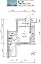 エストゥルース横浜子安  ｜ 神奈川県横浜市神奈川区七島町（賃貸マンション1R・3階・20.47㎡） その2