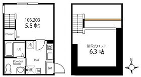 ハーミットクラブハウス横濱浅間台  ｜ 神奈川県横浜市西区浅間台（賃貸アパート1K・1階・21.11㎡） その2