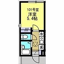 神奈川県横浜市中区西之谷町（賃貸アパート1K・1階・15.97㎡） その2