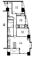 神奈川県横浜市西区戸部町7丁目（賃貸マンション3LDK・7階・77.05㎡） その2