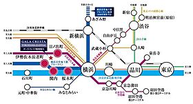 神奈川県横浜市中区長者町8丁目（賃貸マンション1K・3階・21.95㎡） その3