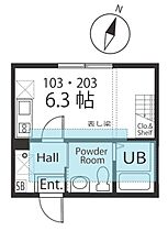 神奈川県横浜市南区八幡町（賃貸アパート1R・2階・18.00㎡） その1