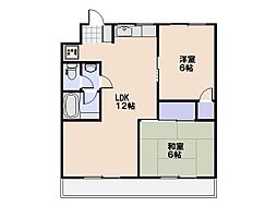 ウィンディア美鈴園 2LDKの間取図画像
