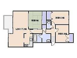 ステイツ吉見園 3LDKの間取図画像