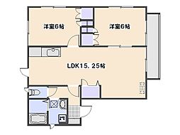フラットリバーサイド 1階