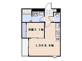 REGALEST 五日市駅前  ｜ 広島県広島市佐伯区五日市駅前３丁目3-21（賃貸アパート1LDK・2階・30.40㎡） その2