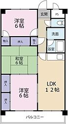 アマ・デトワール1 3LDKの間取図画像