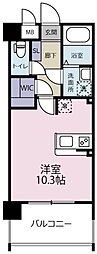 Proud-g幸町三丁目 ワンルームの間取図画像