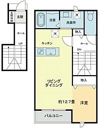 間取図画像 ワンルーム