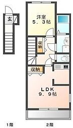 ア・グランシャリオ 1LDKの間取図画像