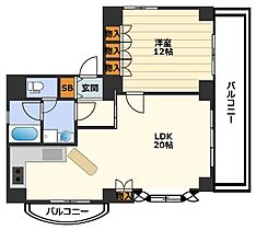 グレースマンション  ｜ 大阪府大阪市北区豊崎6丁目（賃貸マンション2LDK・8階・72.54㎡） その2