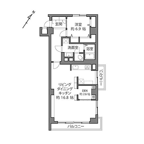 間取り 秀和第二自由が丘レジデンス 3階/-