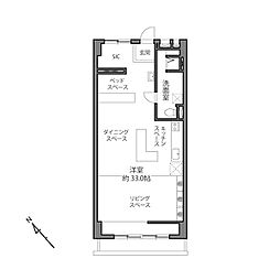 間取図画像 ワンルーム