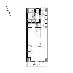 間取図画像 ワンルーム
